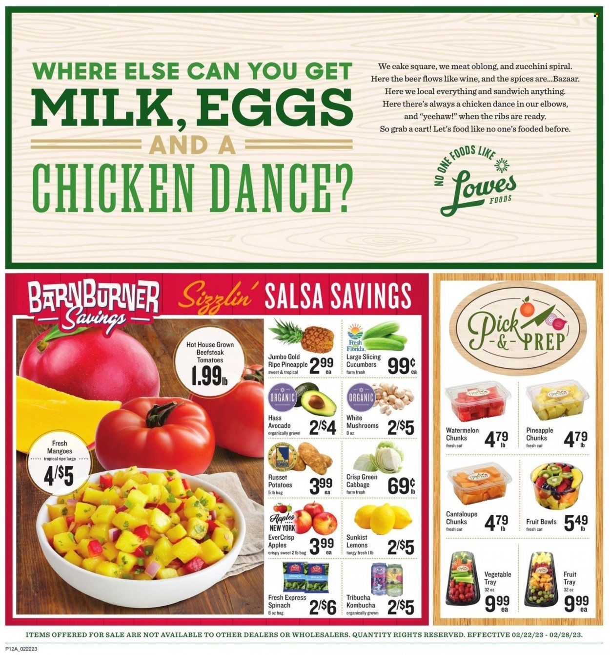 Lowes Foods (NC, SC) Weekly Ad Flyer Specials February 22 to February 28, 2023