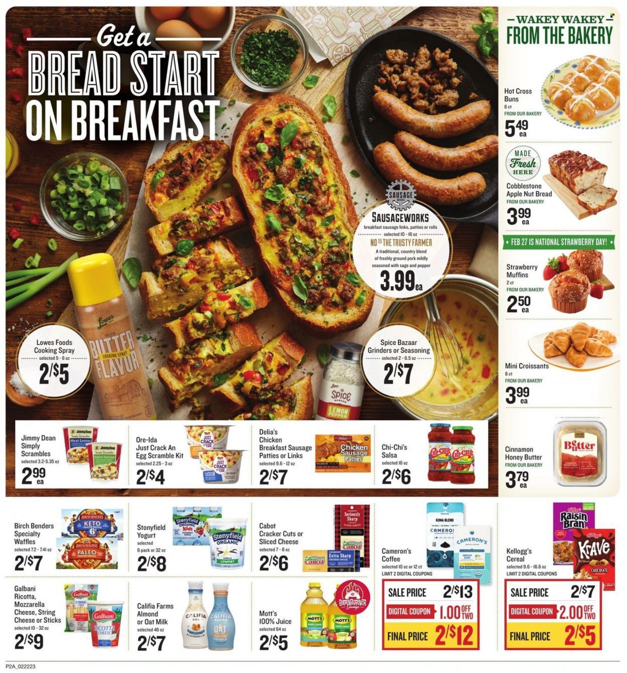 Lowes Foods (NC, SC) Weekly Ad Flyer Specials February 22 to February 28, 2023