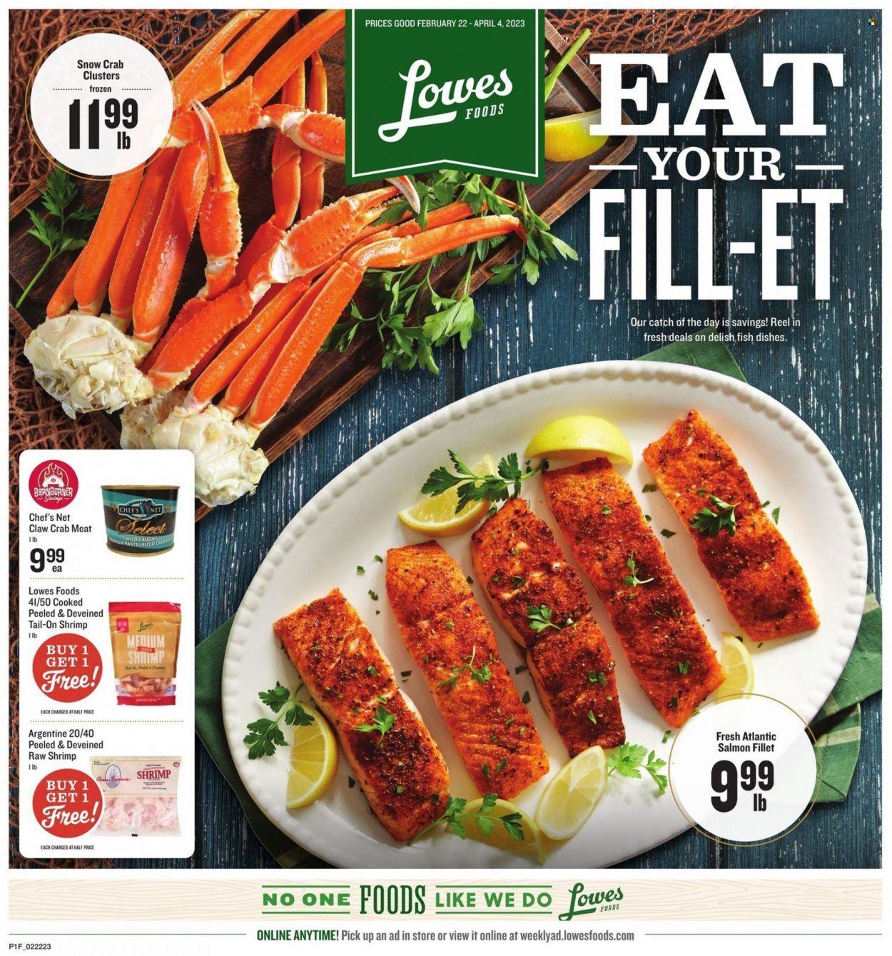 Lowes Foods (NC, SC) Weekly Ad Flyer Specials February 22 to April 4, 2023