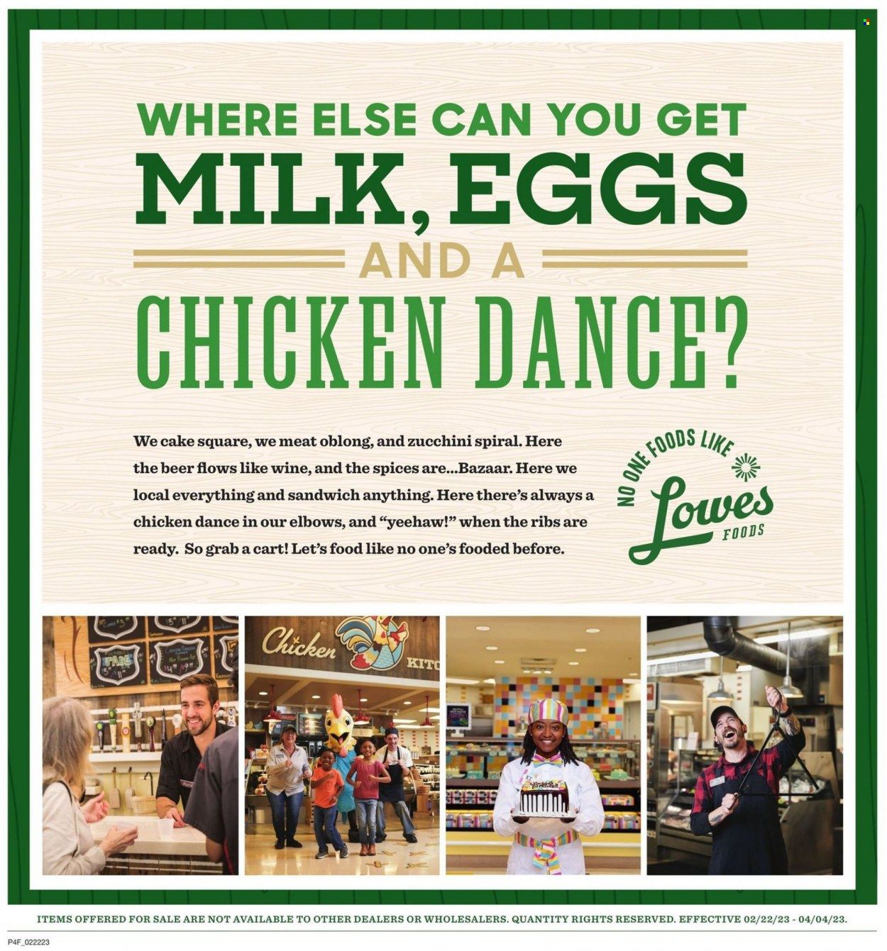 Lowes Foods (NC, SC) Weekly Ad Flyer Specials February 22 to April 4, 2023