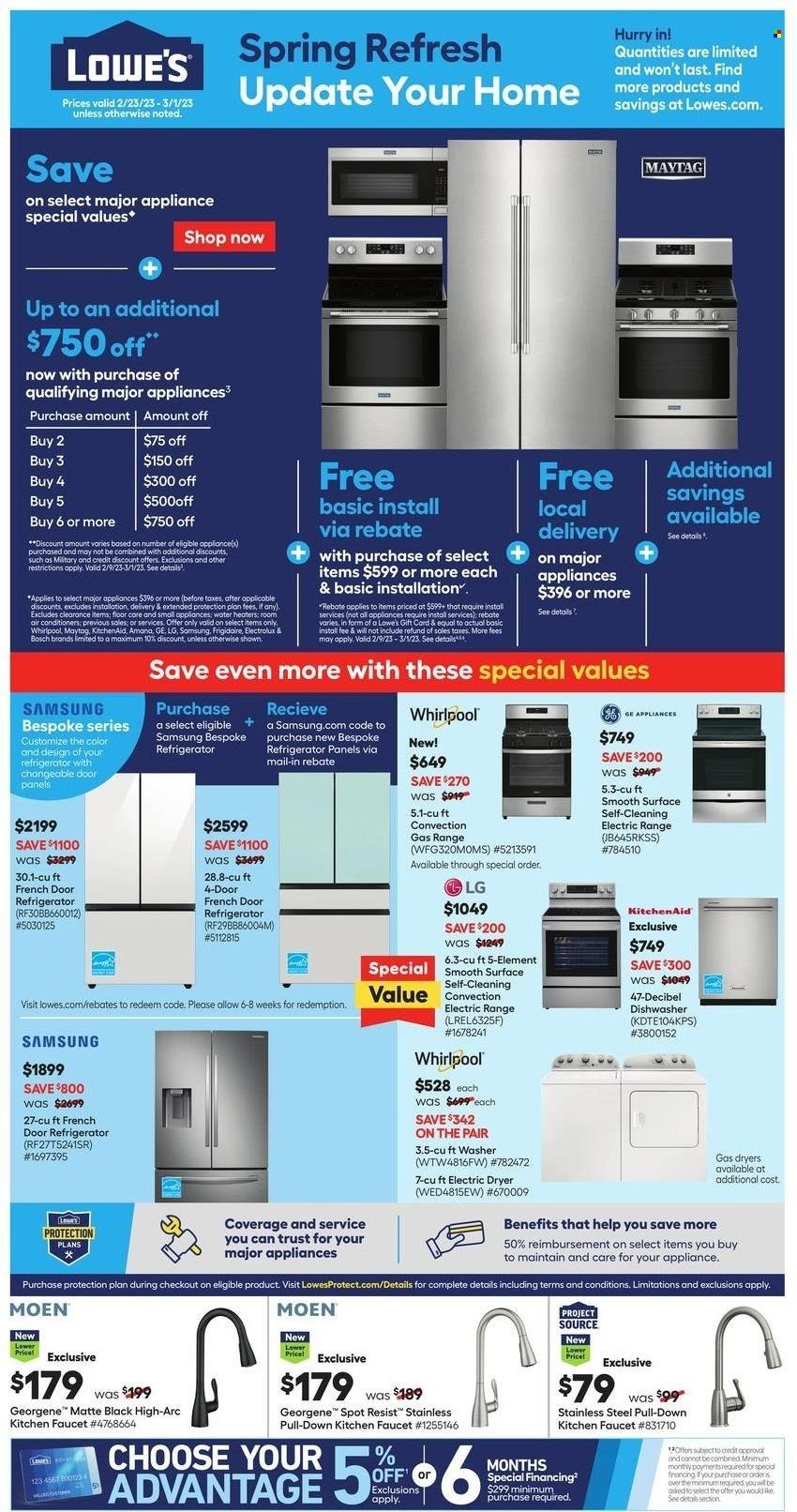 Lowe's Weekly Ad Flyer Specials February 23 to March 8, 2023