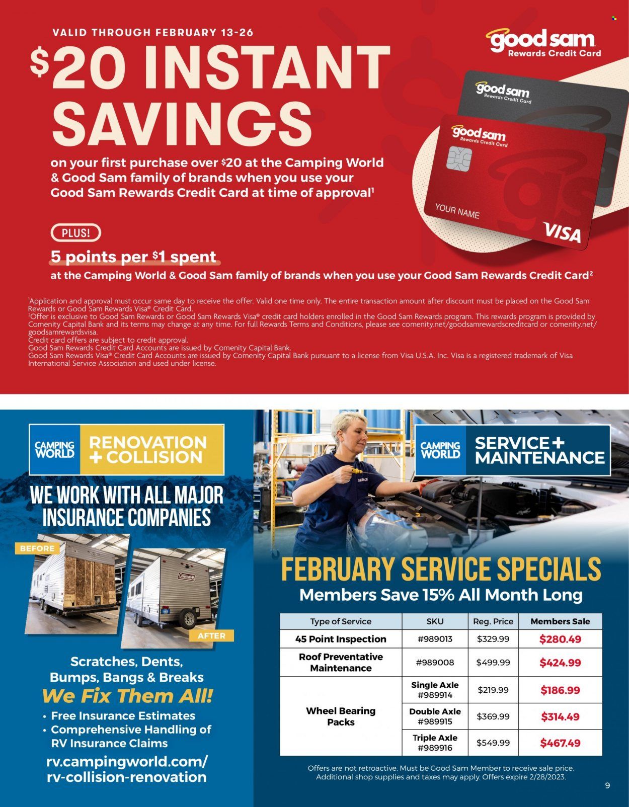 Camping World Weekly Ad Flyer Specials February 16 to February 26, 2023