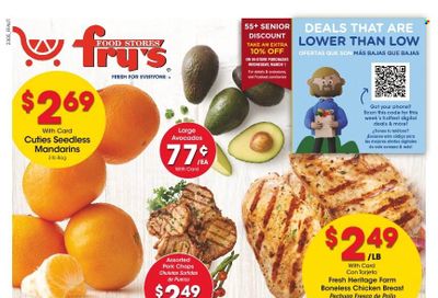 Fry’s (AZ) Weekly Ad Flyer Specials March 1 to March 7, 2023