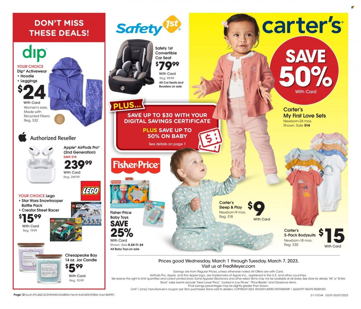 Fred Meyer (ID, OR, WA) Weekly Ad Flyer Specials March 1 to March 7, 2023