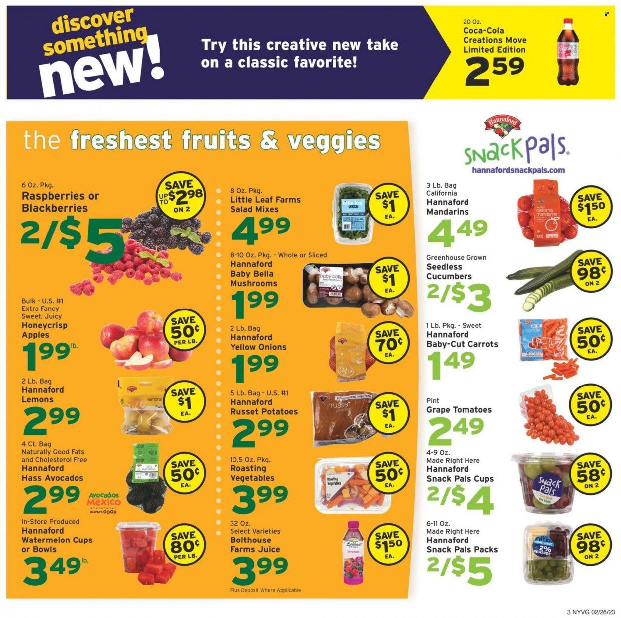 Hannaford (NY) Weekly Ad Flyer Specials February 26 to March 4, 2023