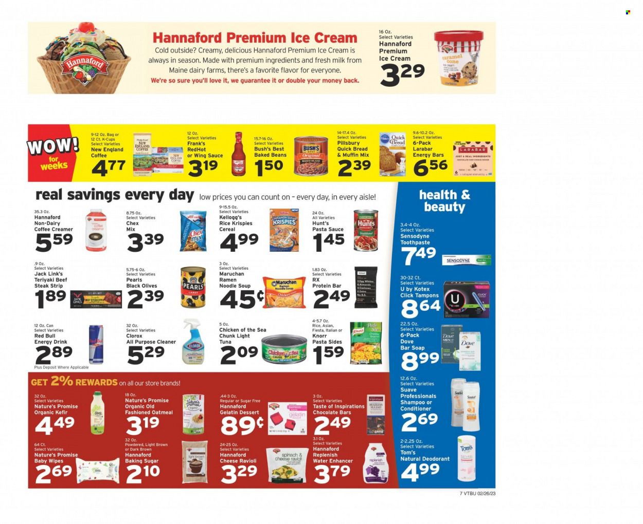 Hannaford (VT) Weekly Ad Flyer Specials February 26 to March 4, 2023