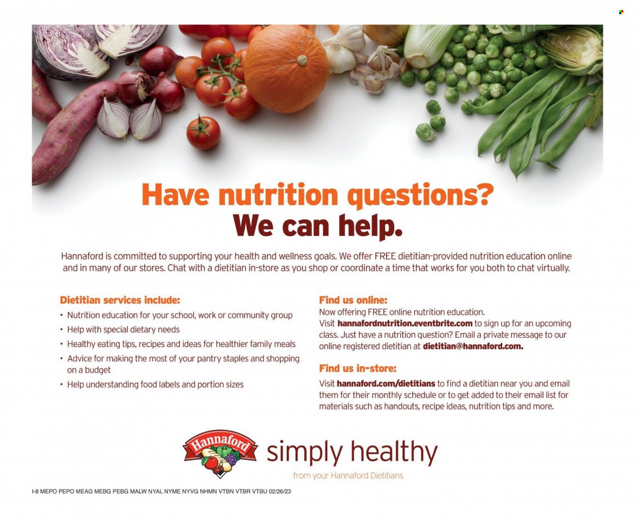 Hannaford (VT) Weekly Ad Flyer Specials February 26 to March 4, 2023