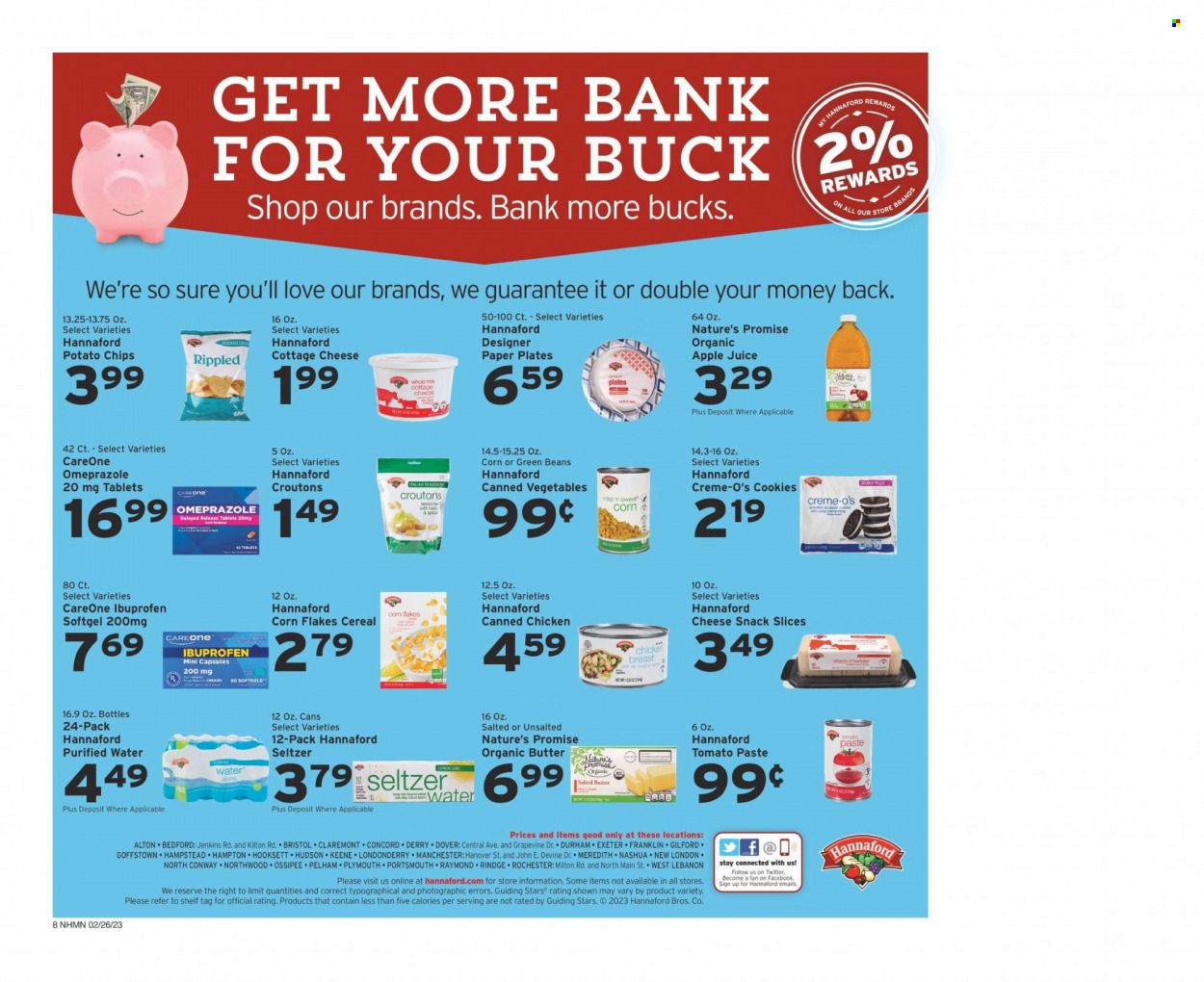 Hannaford (NH) Weekly Ad Flyer Specials February 26 to March 4, 2023