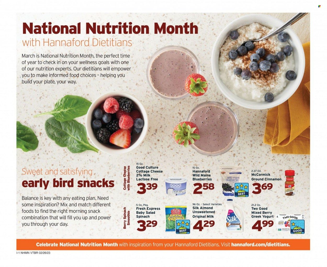 Hannaford (NH) Weekly Ad Flyer Specials February 26 to March 4, 2023