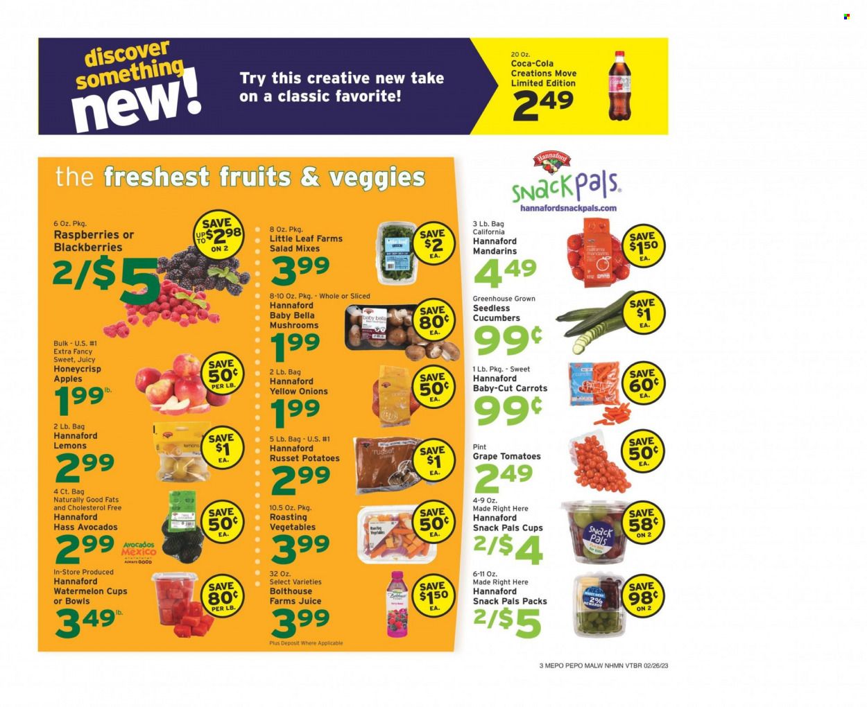 Hannaford (NH) Weekly Ad Flyer Specials February 26 to March 4, 2023