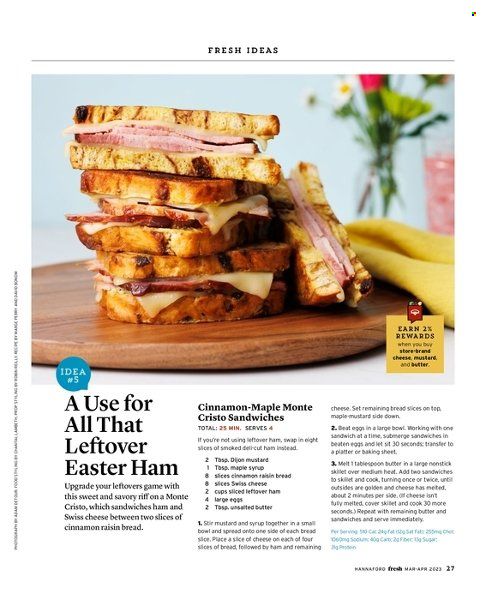 Hannaford (MA, ME, NH, NY, VT) Weekly Ad Flyer Specials March 1 to April 30, 2023