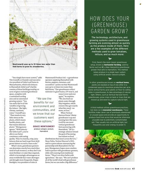 Hannaford (MA, ME, NH, NY, VT) Weekly Ad Flyer Specials March 1 to April 30, 2023