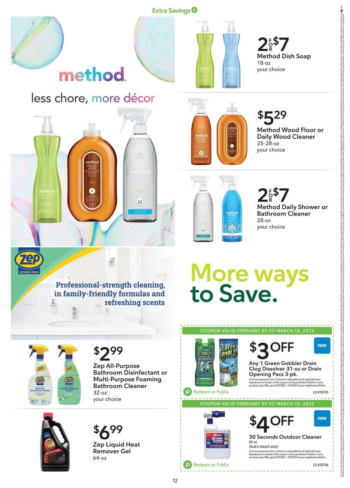Publix (AL, FL, GA, NC, SC, TN) Weekly Ad Flyer Specials February 25 to March 10, 2023