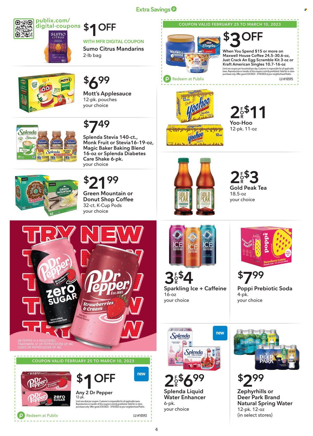 Publix (AL, FL, GA, NC, SC, TN) Weekly Ad Flyer Specials February 25 to March 10, 2023