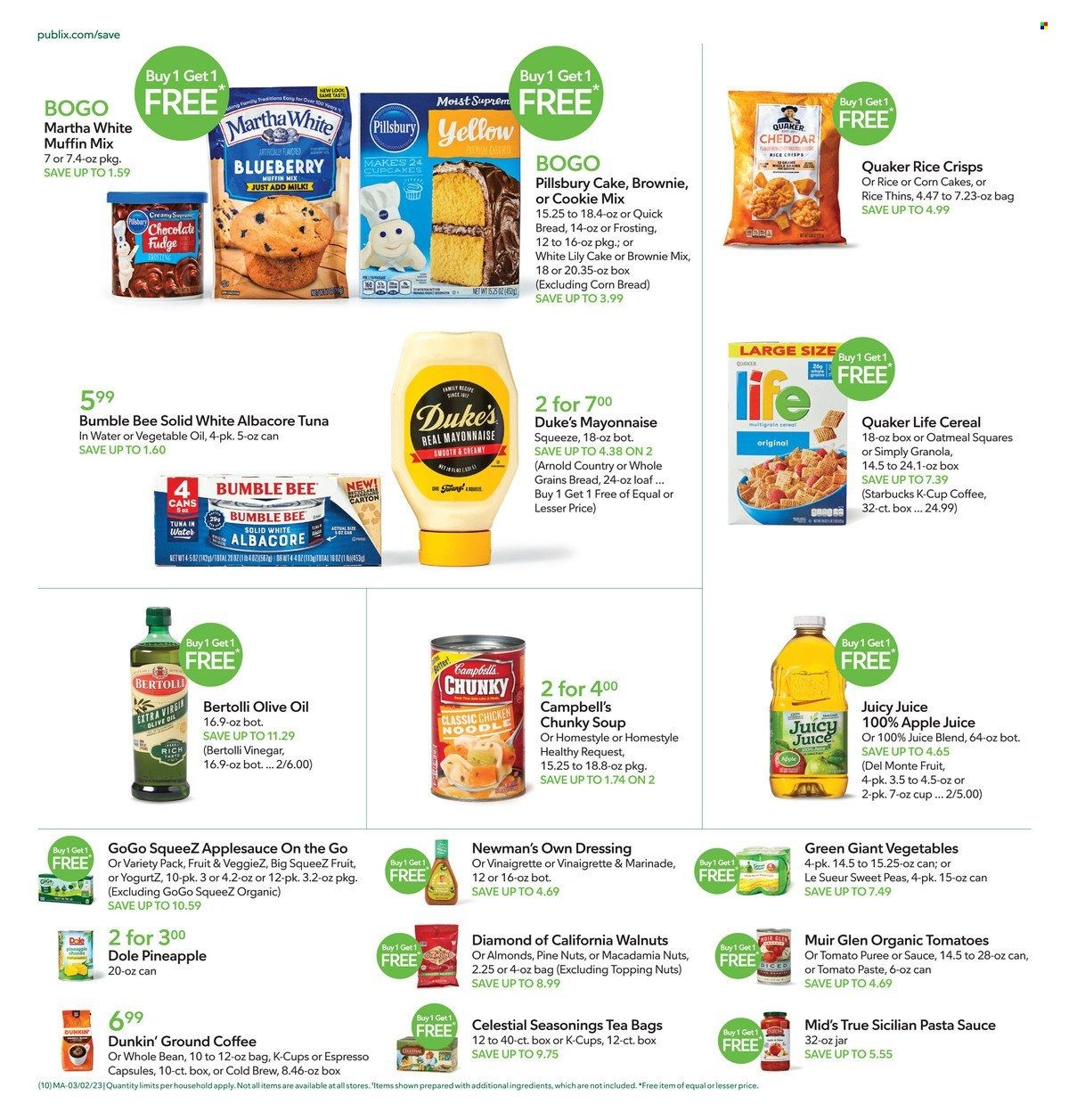 Publix (AL, FL, GA, NC, SC, TN) Weekly Ad Flyer Specials March 2 to March 8, 2023