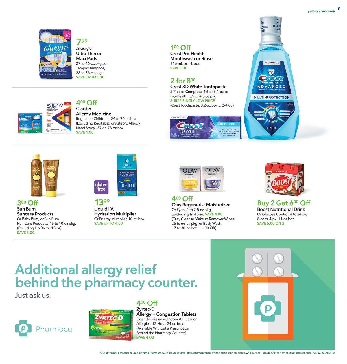 Publix (AL, FL, GA, NC, SC, TN) Weekly Ad Flyer Specials March 2 to March 8, 2023