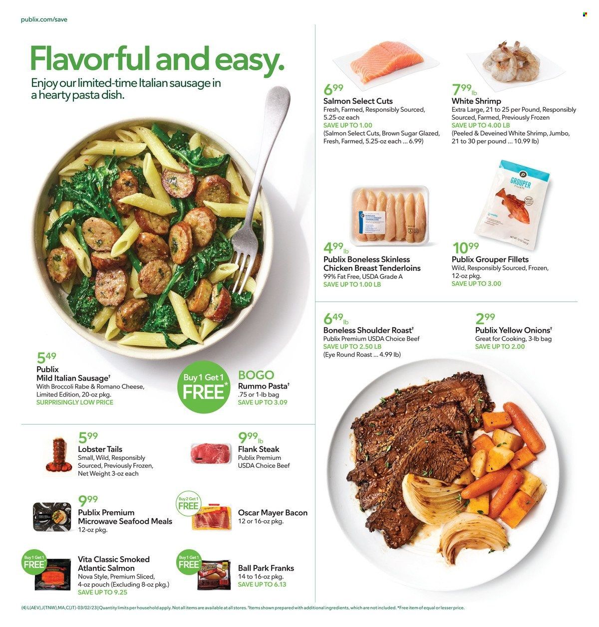 Publix (AL, FL, GA, NC, SC, TN) Weekly Ad Flyer Specials March 2 to March 8, 2023
