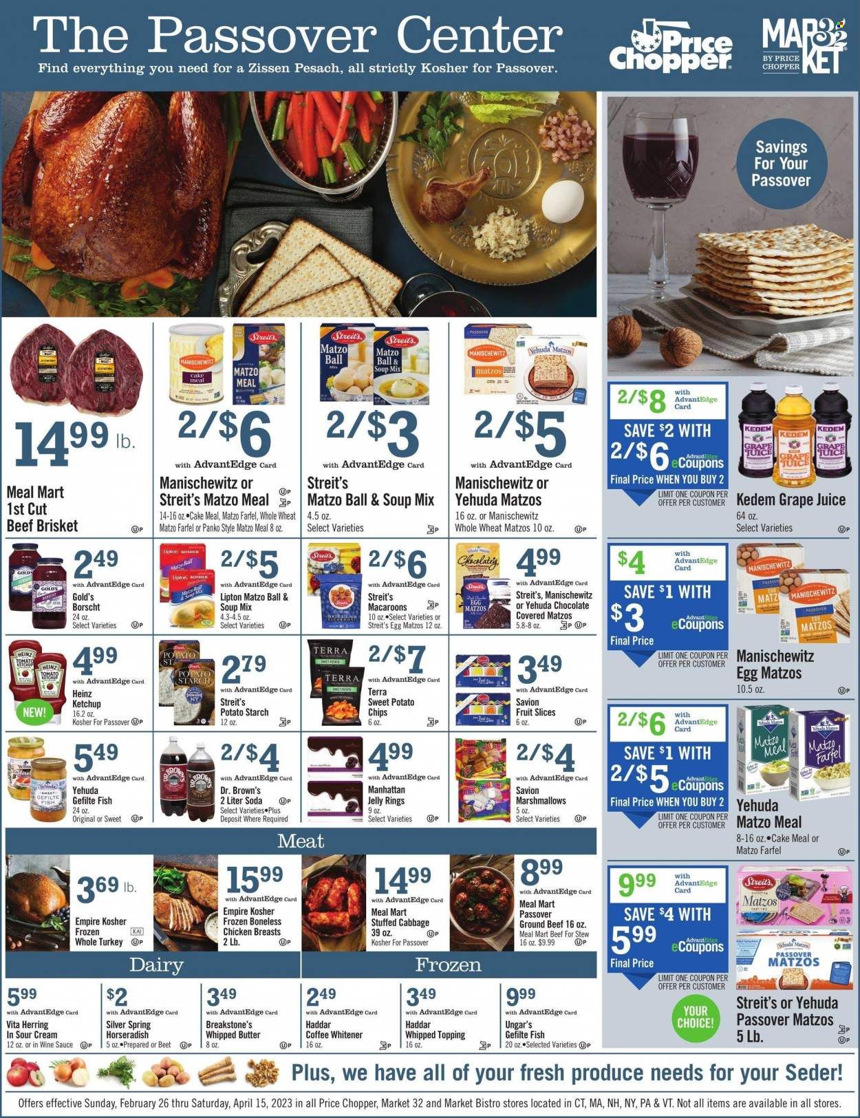 Price Chopper (CT, NY, PA, VT) Weekly Ad Flyer Specials February 26 to April 15, 2023