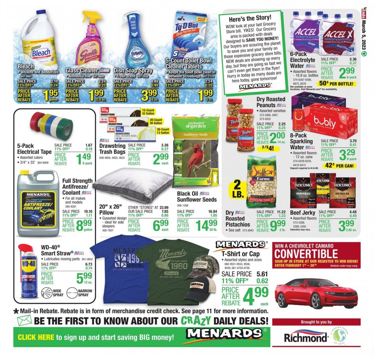 Menards (IA, NE) Weekly Ad Flyer Specials February 23 to March 5, 2023