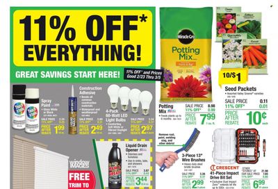 Menards (WV) Weekly Ad Flyer Specials February 23 to March 5, 2023