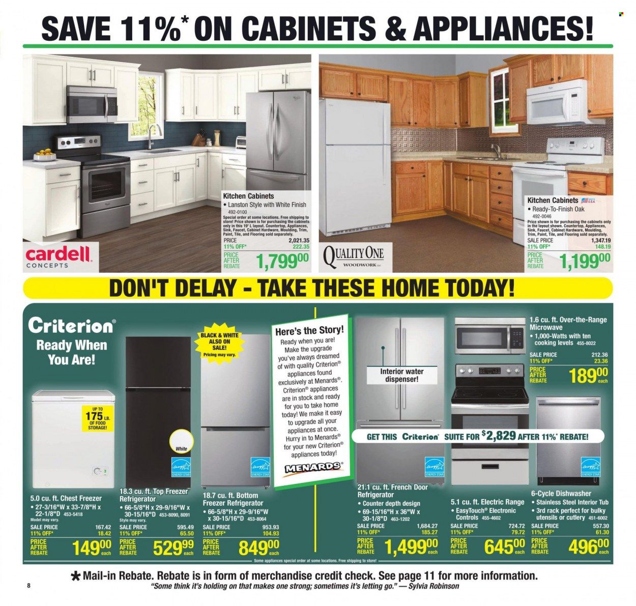 Menards (WV) Weekly Ad Flyer Specials February 23 to March 5, 2023