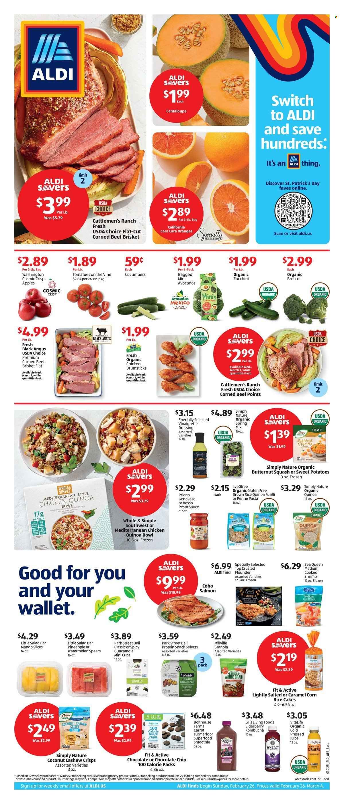 ALDI (CT, MA, MI, MN, NY, VT) Weekly Ad Flyer Specials February 26 to March 4, 2023