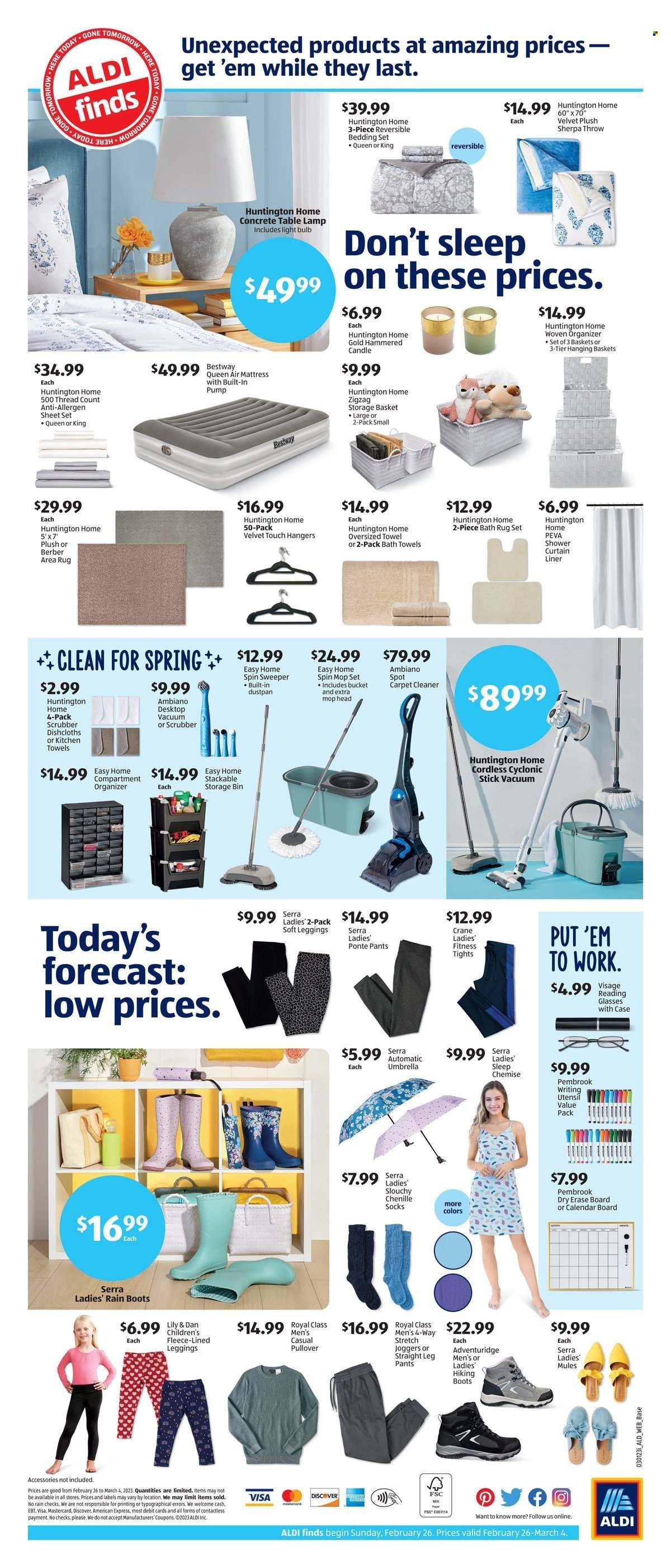 ALDI (CT, MA, MI, MN, NY, VT) Weekly Ad Flyer Specials February 26 to March 4, 2023