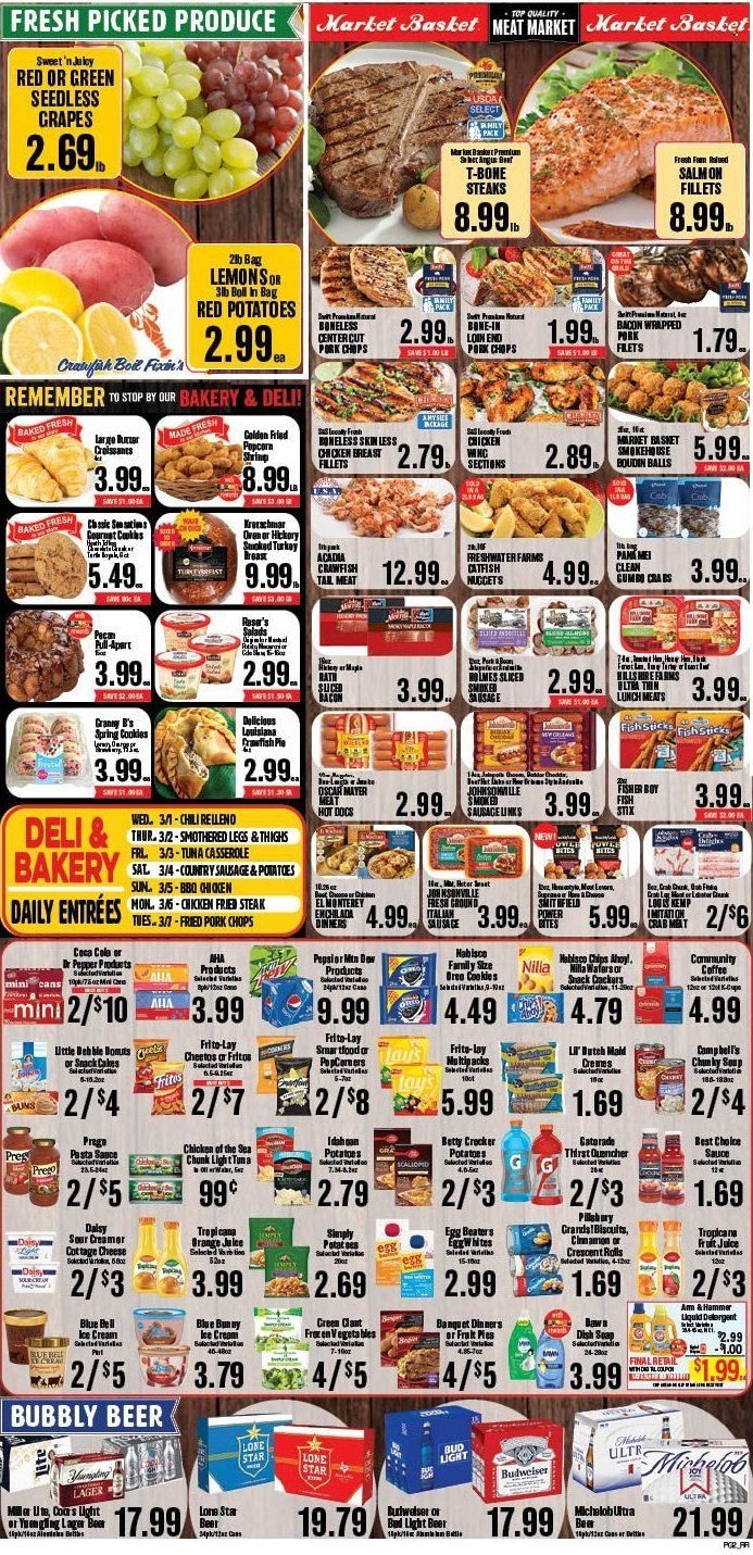Market Basket (LA, TX) Weekly Ad Flyer Specials March 1 to March 7, 2023