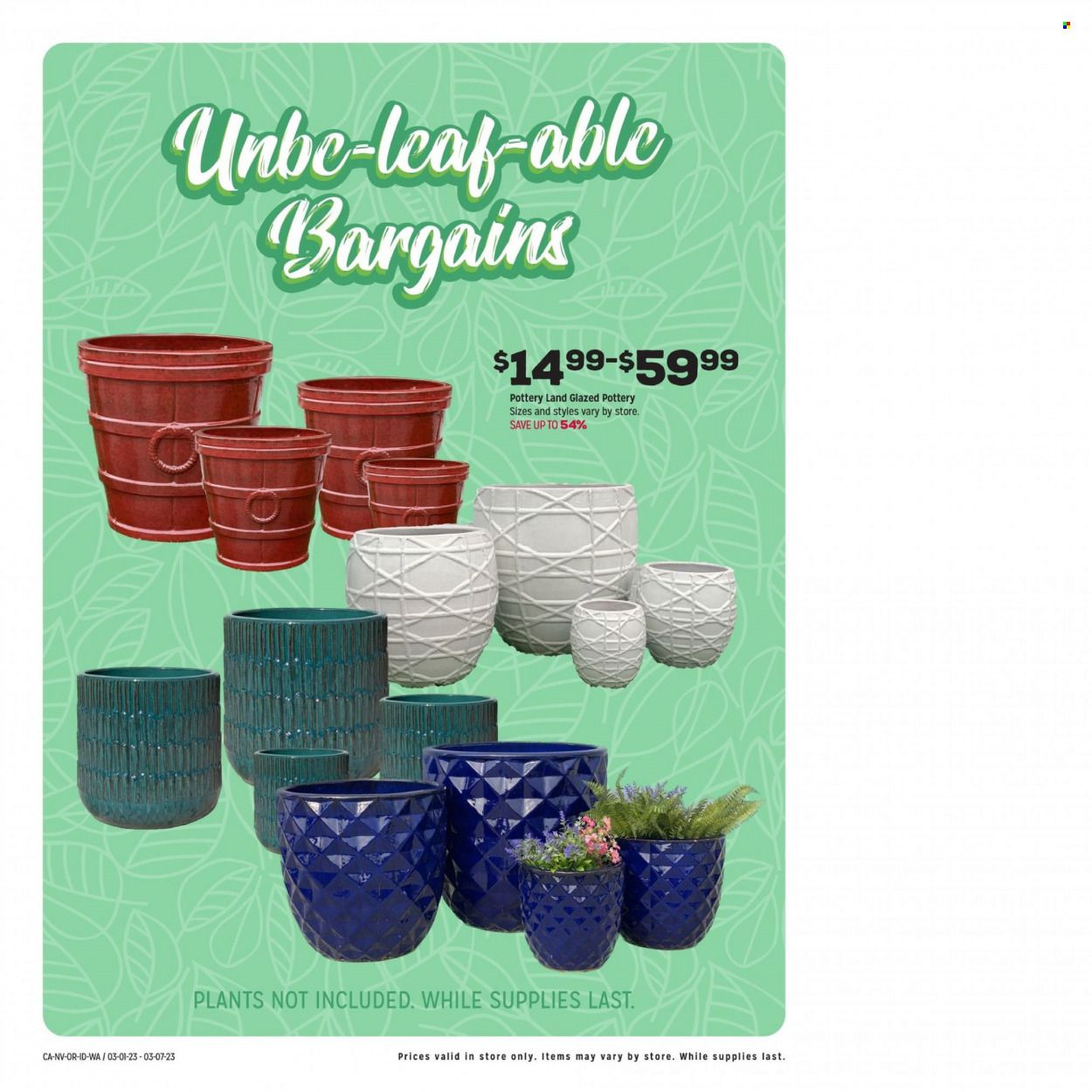 Grocery Outlet (CA, ID, OR, PA, WA) Weekly Ad Flyer Specials March 1 to March 7, 2023