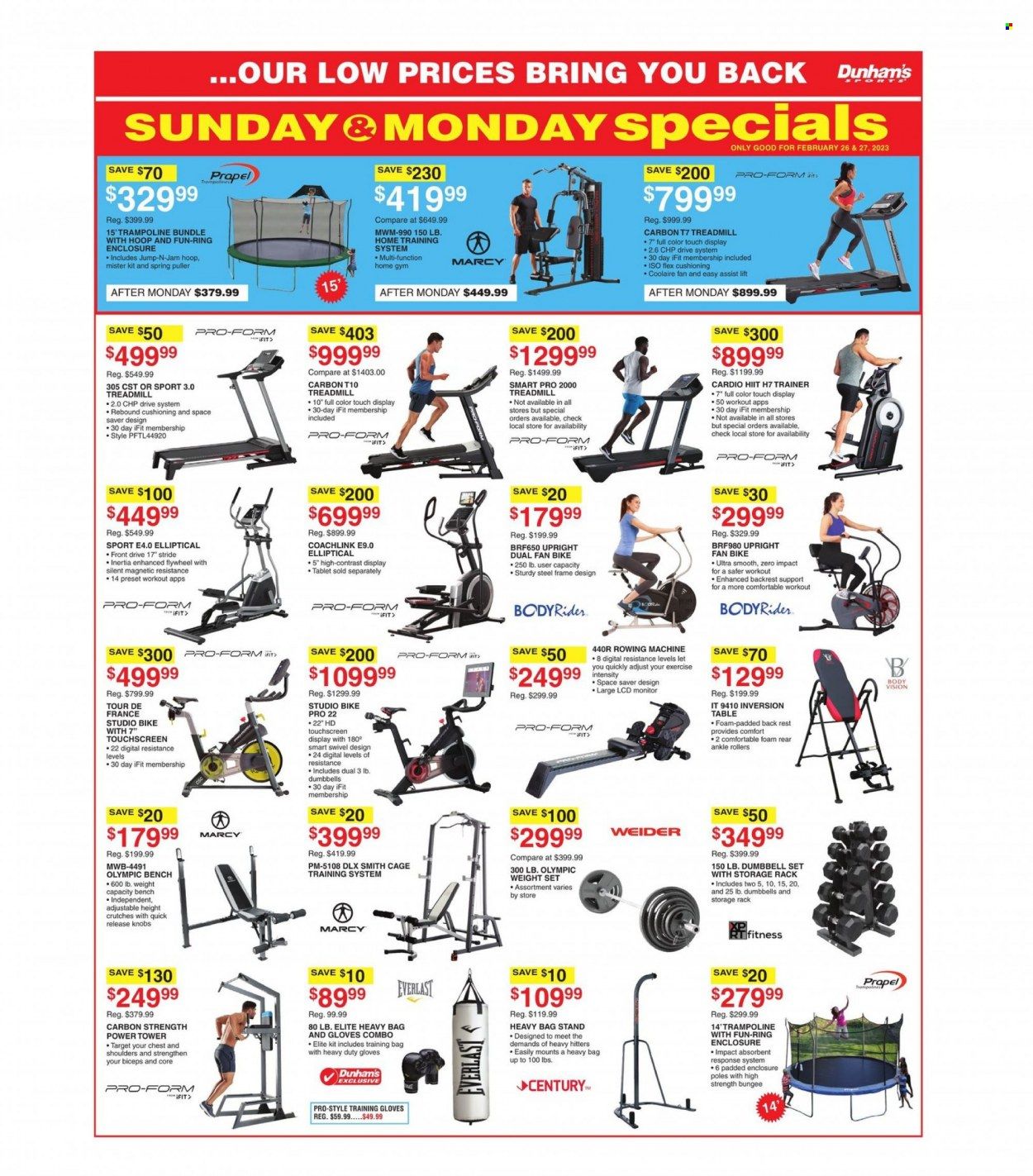 Dunham's Sports (MI) Weekly Ad Flyer Specials February 25 to March 2, 2023