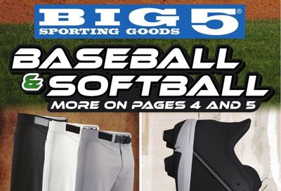 Big 5 (AZ, CA, CO, ID, NM, OR, UT, WA) Weekly Ad Flyer Specials February 24 to March 2, 2023