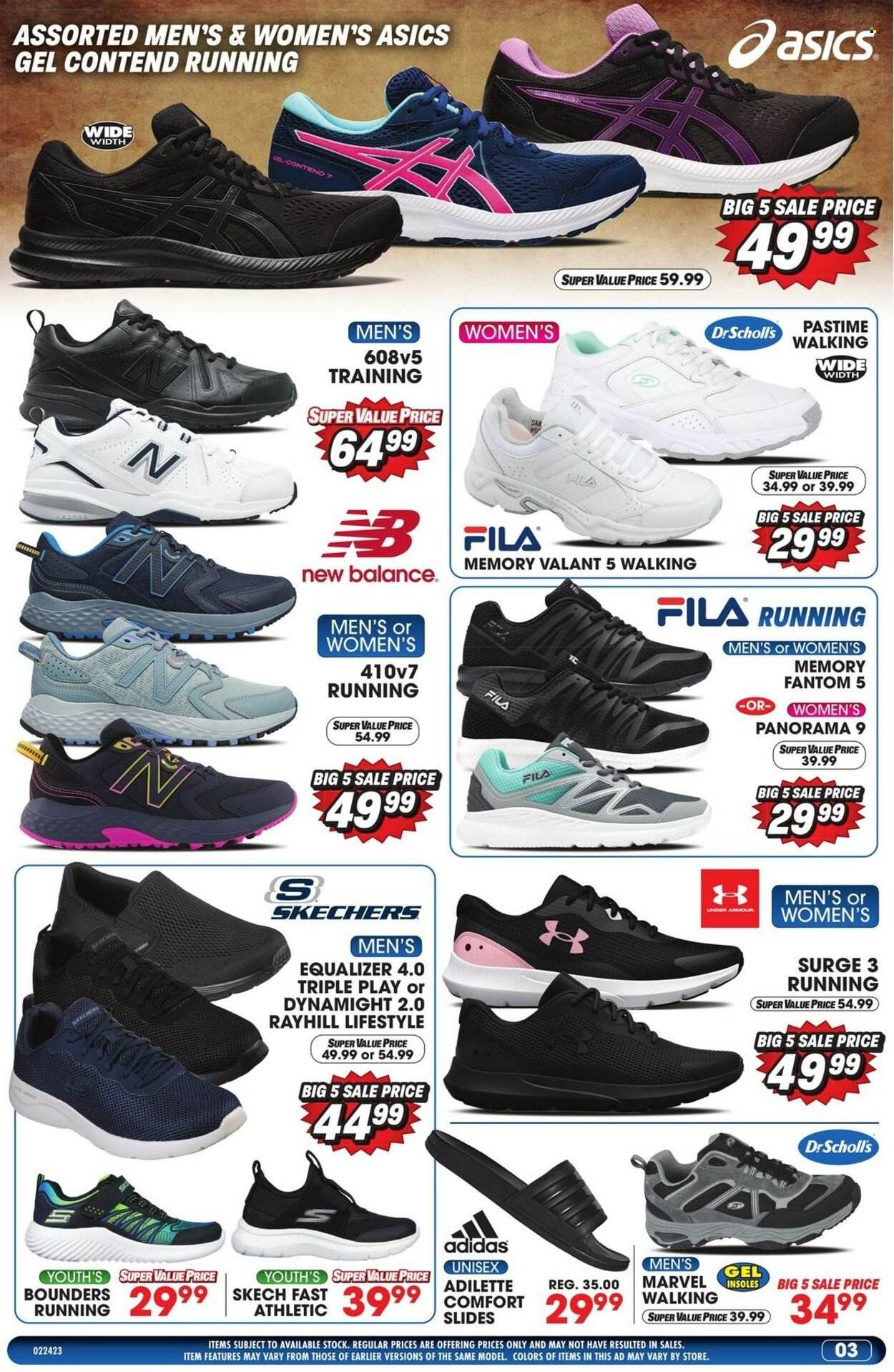 Big 5 (AZ, CA, CO, ID, NM, OR, UT, WA) Weekly Ad Flyer Specials February 24 to March 2, 2023