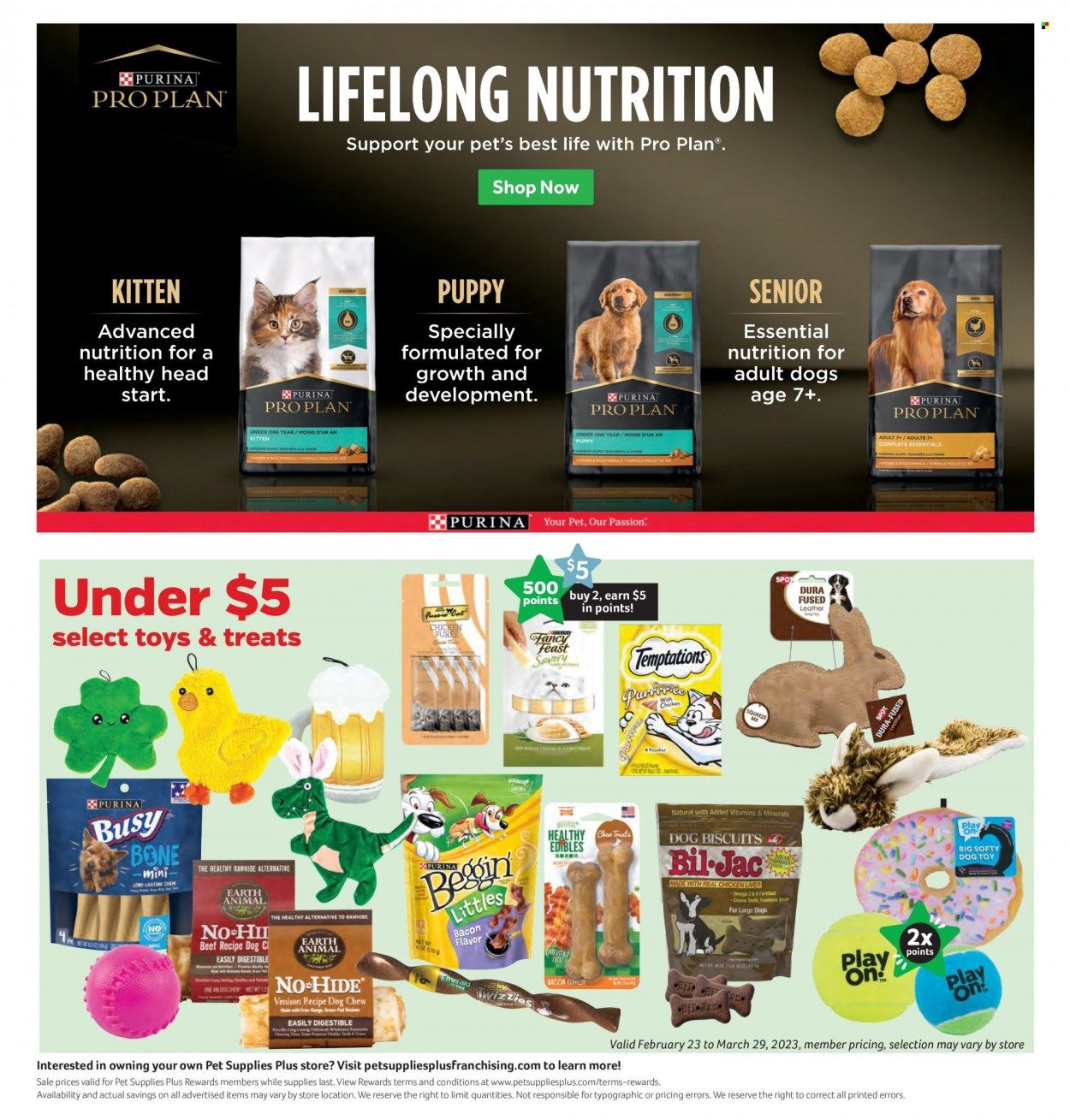 Pet Supplies Plus Weekly Ad Flyer Specials February 23 to March 29, 2023