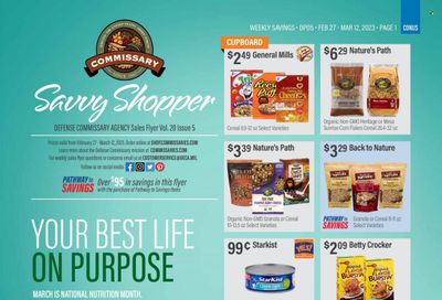 Commissary Weekly Ad Flyer Specials February 27 to March 12, 2023