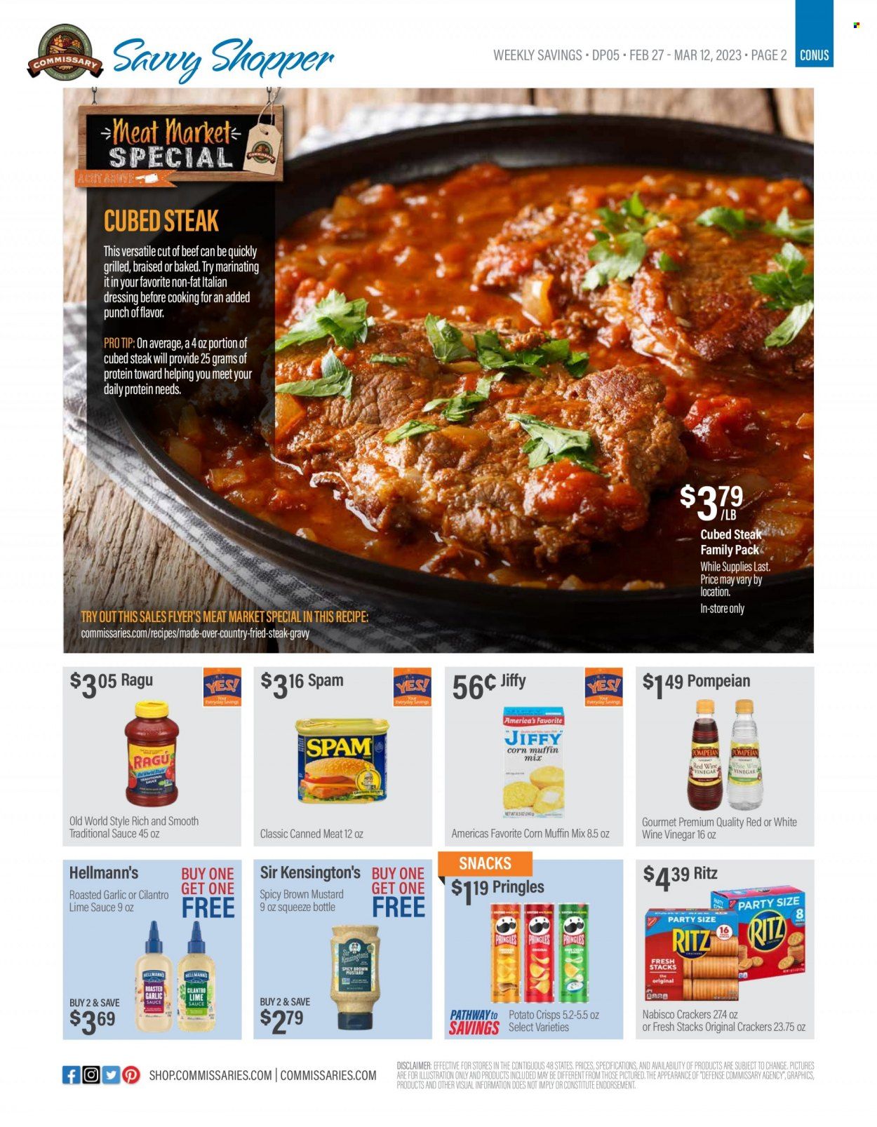 Commissary Weekly Ad Flyer Specials February 27 to March 12, 2023