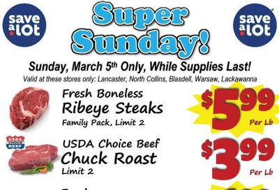 Save a Lot (NY) Weekly Ad Flyer Specials February 27 to March 5, 2023