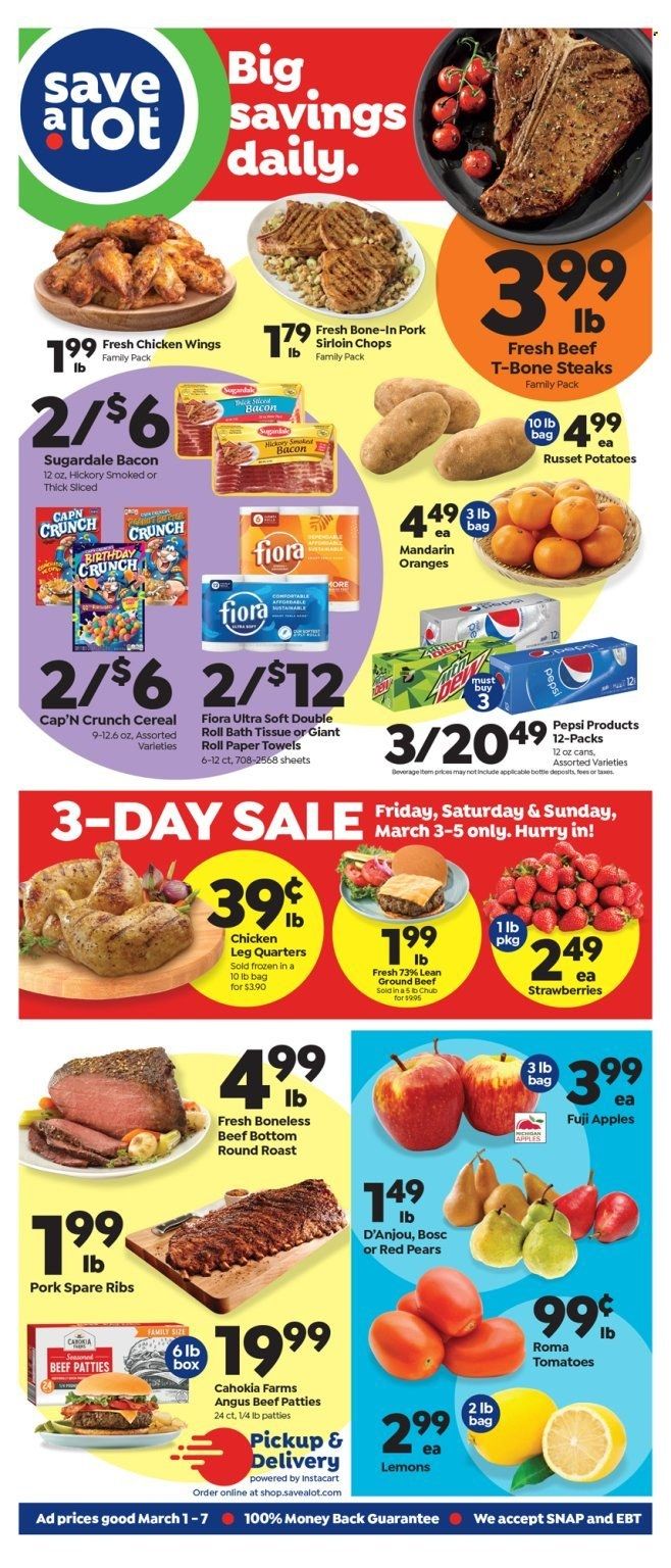 Save a Lot (PA) Weekly Ad Flyer Specials March 1 to March 7, 2023