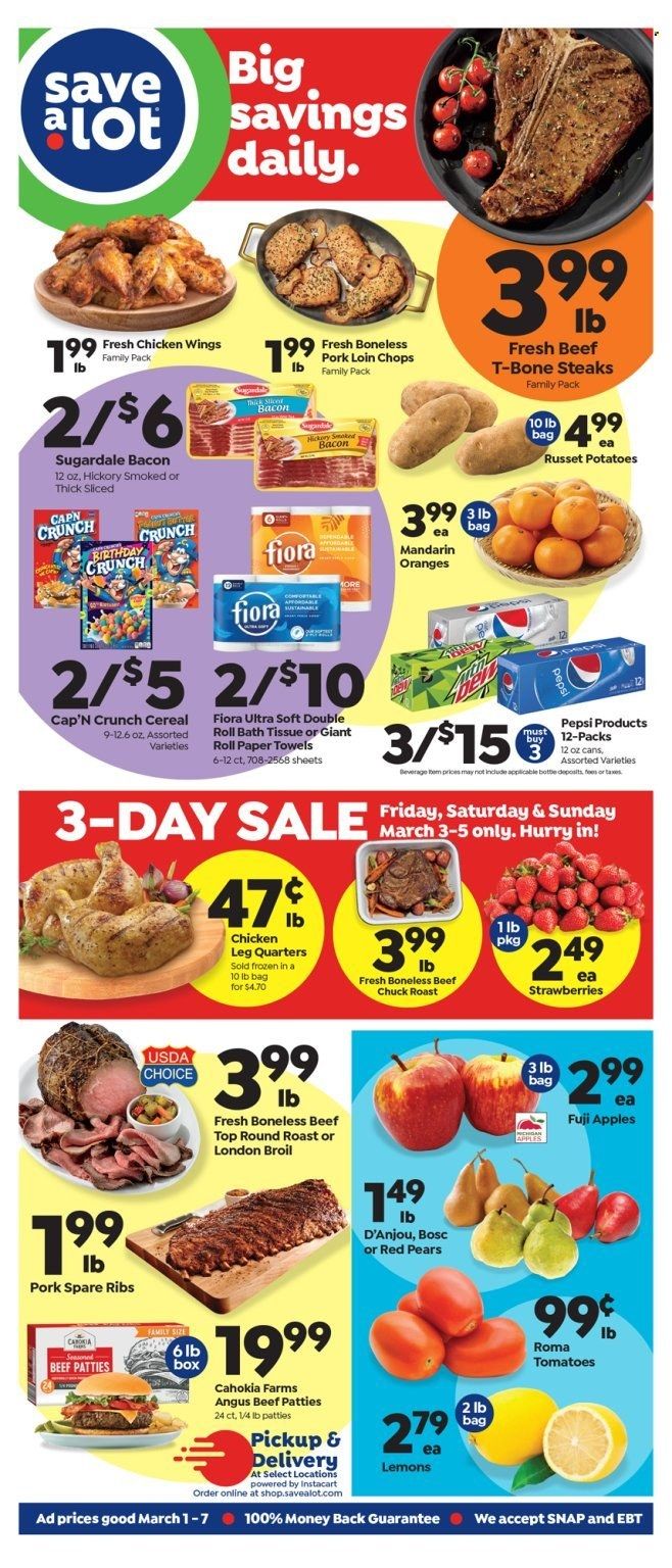 Save a Lot (SC) Weekly Ad Flyer Specials March 1 to March 7, 2023