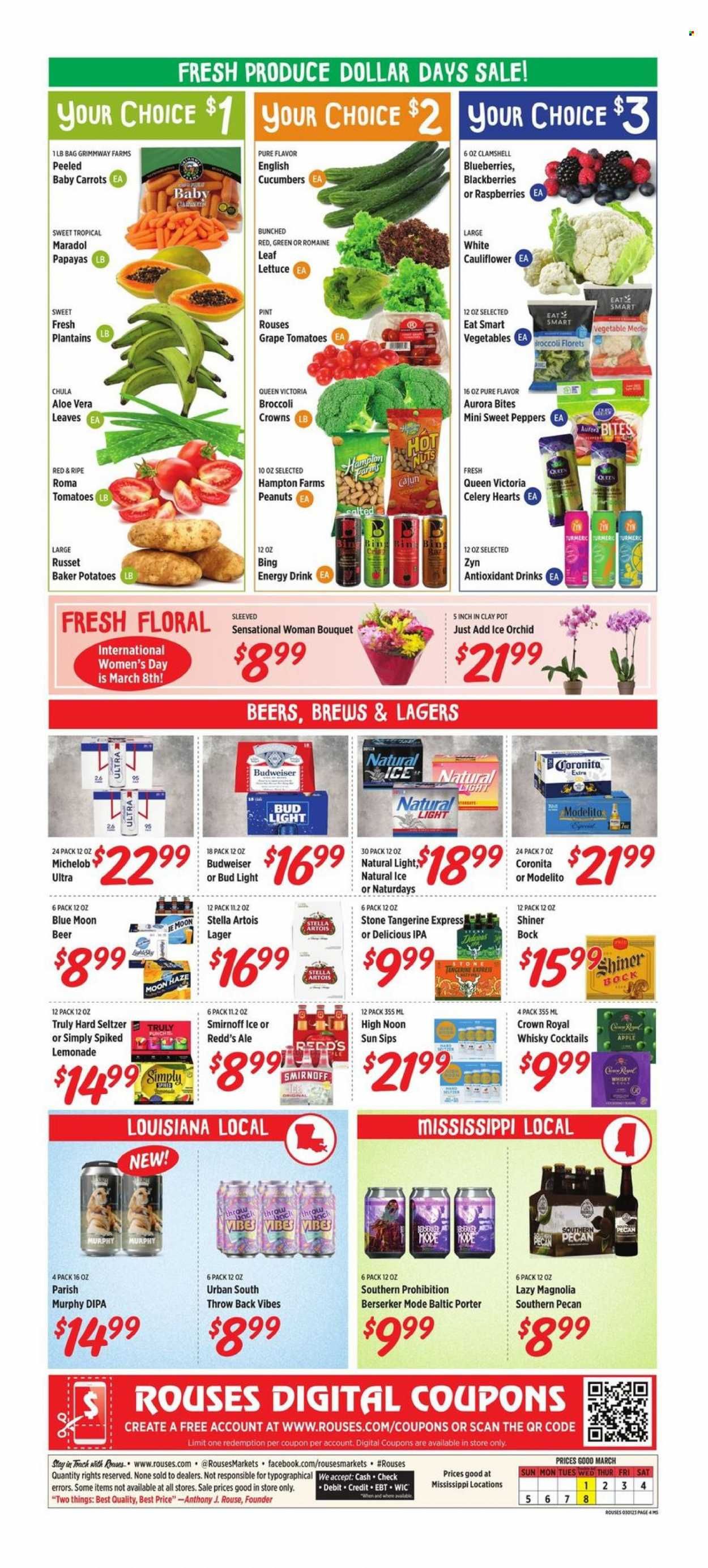 Rouses Markets (MS) Weekly Ad Flyer Specials March 1 to March 8, 2023