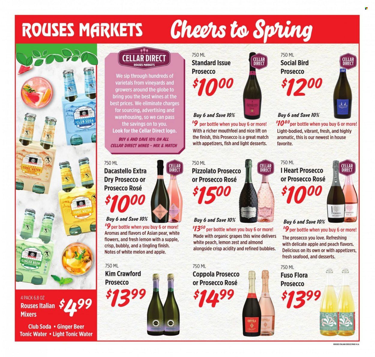 Rouses Markets (LA) Weekly Ad Flyer Specials March 1 to March 29, 2023