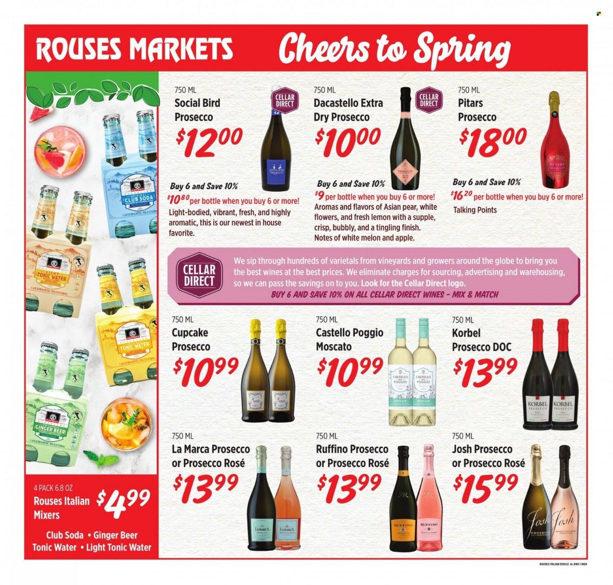 Rouses Markets (AL) Weekly Ad Flyer Specials March 1 to March 29, 2023
