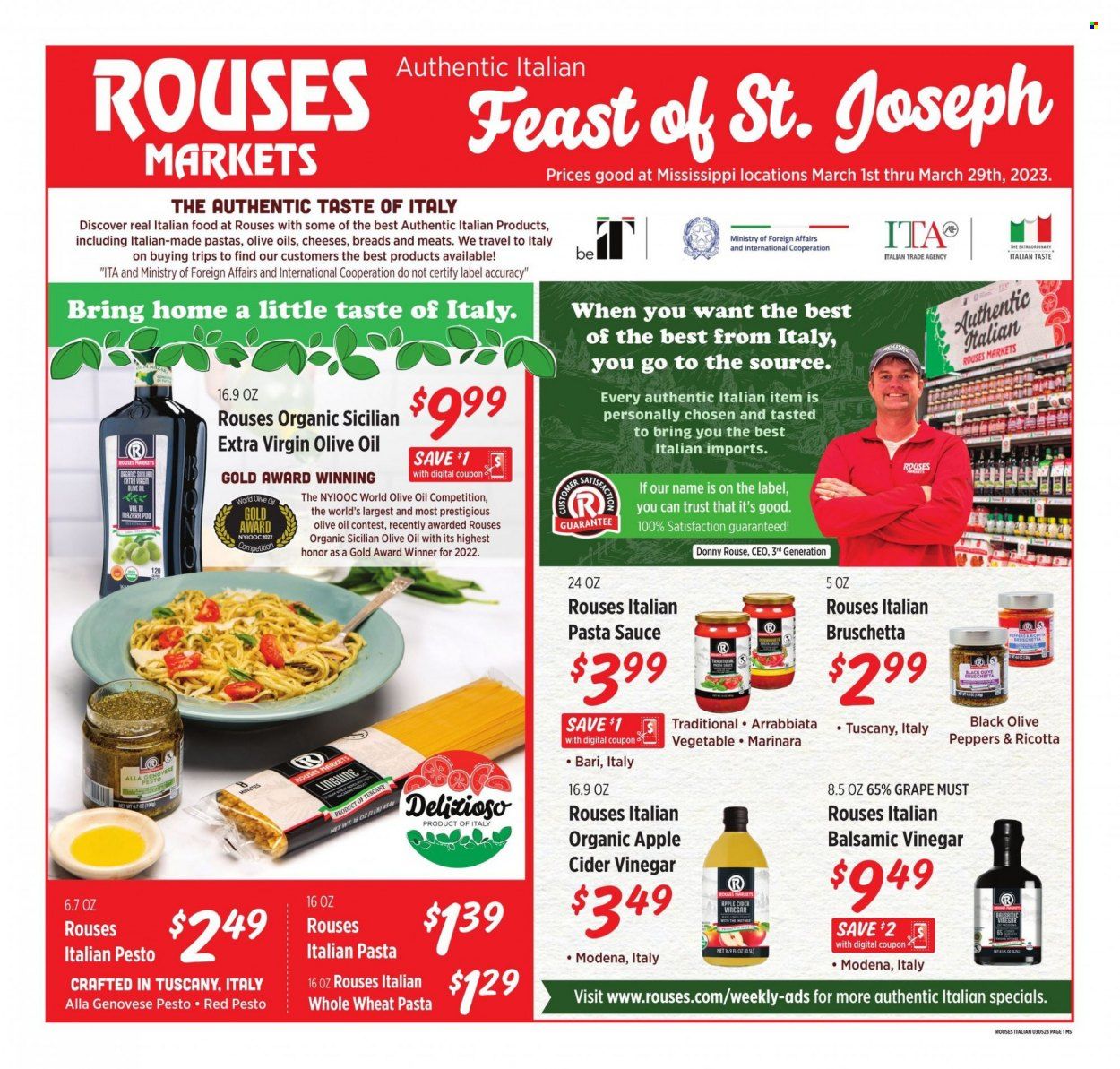 Rouses Markets (MS) Weekly Ad Flyer Specials March 1 to March 29, 2023