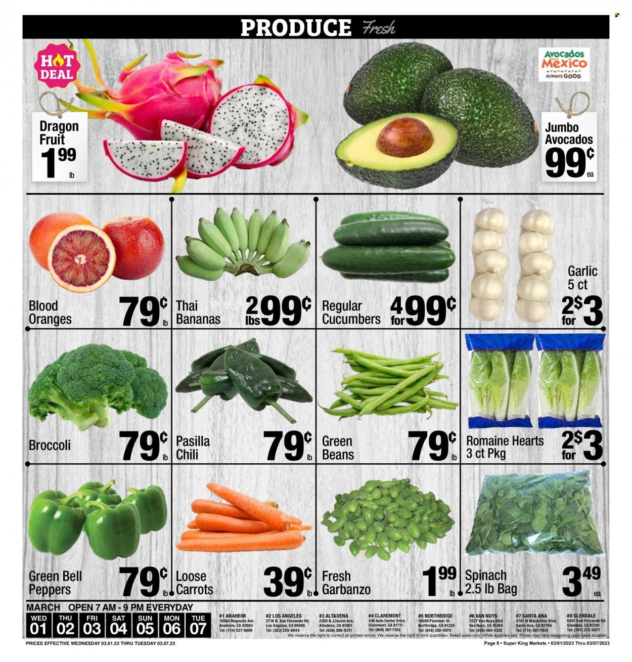 Super King Markets (CA) Weekly Ad Flyer Specials March 1 to March 7, 2023