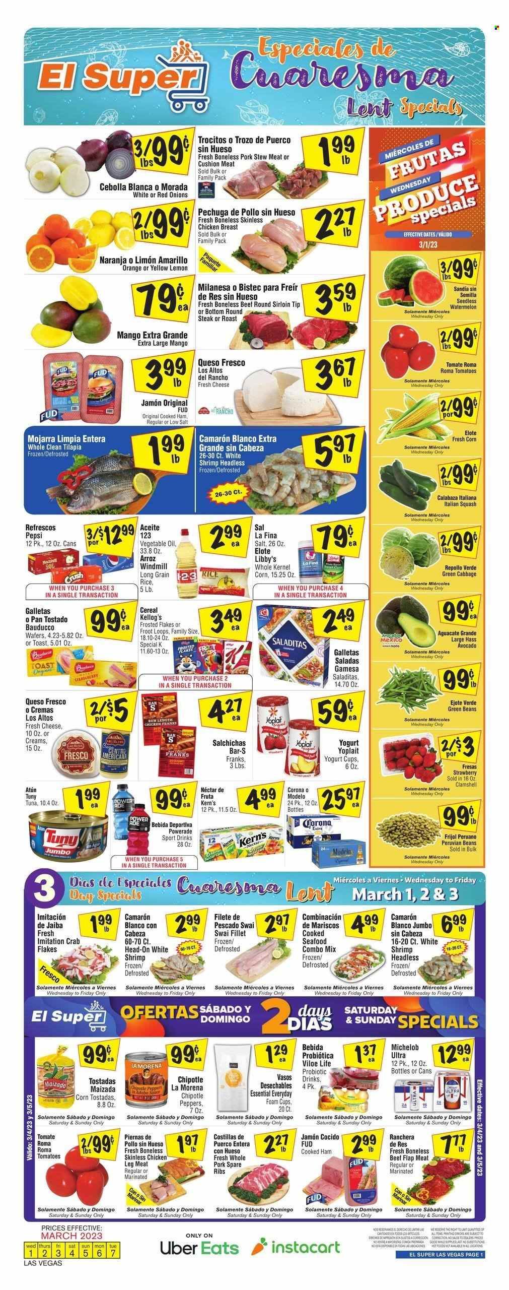 El Super (NV) Weekly Ad Flyer Specials March 1 to March 7, 2023