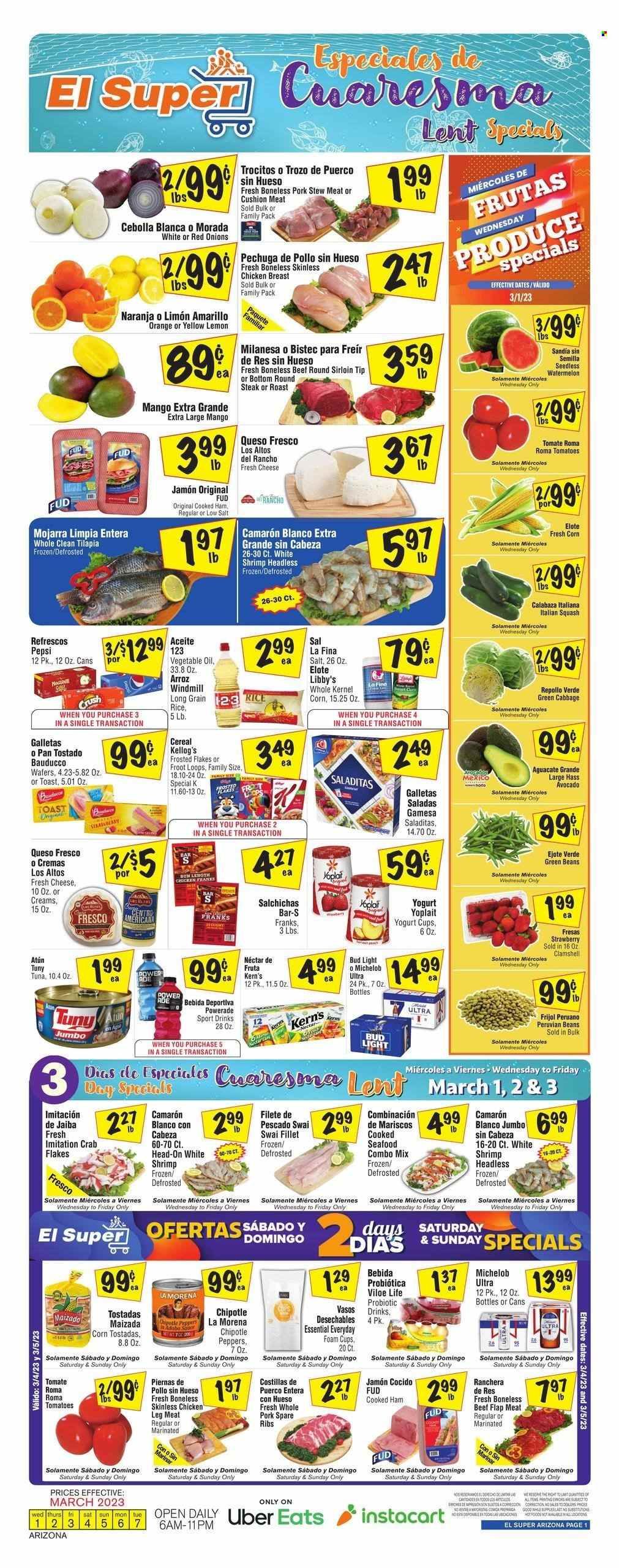 El Super (AZ) Weekly Ad Flyer Specials March 1 to March 7, 2023