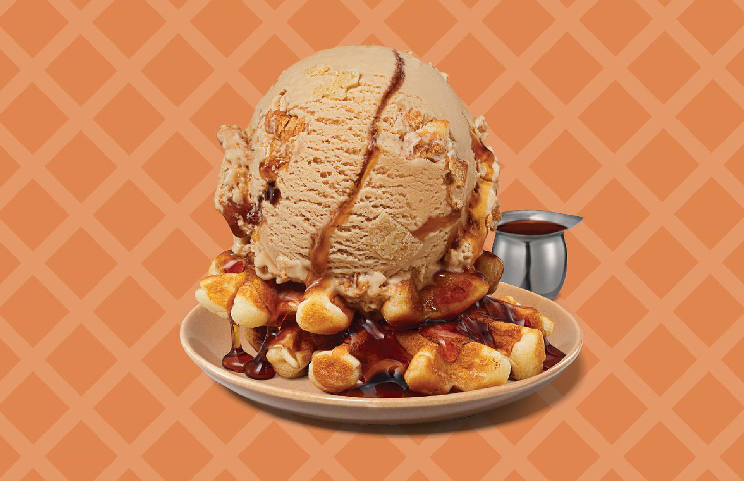 Baskin-Robbins Breaks the Mold with their New Chick’n & Waffles Ice Cream as March’s Flavor of the Month Baskin-Robbins Breaks the Mold with their New Chick’n & Waffles Ice Cream as March’s Flavor of the Month