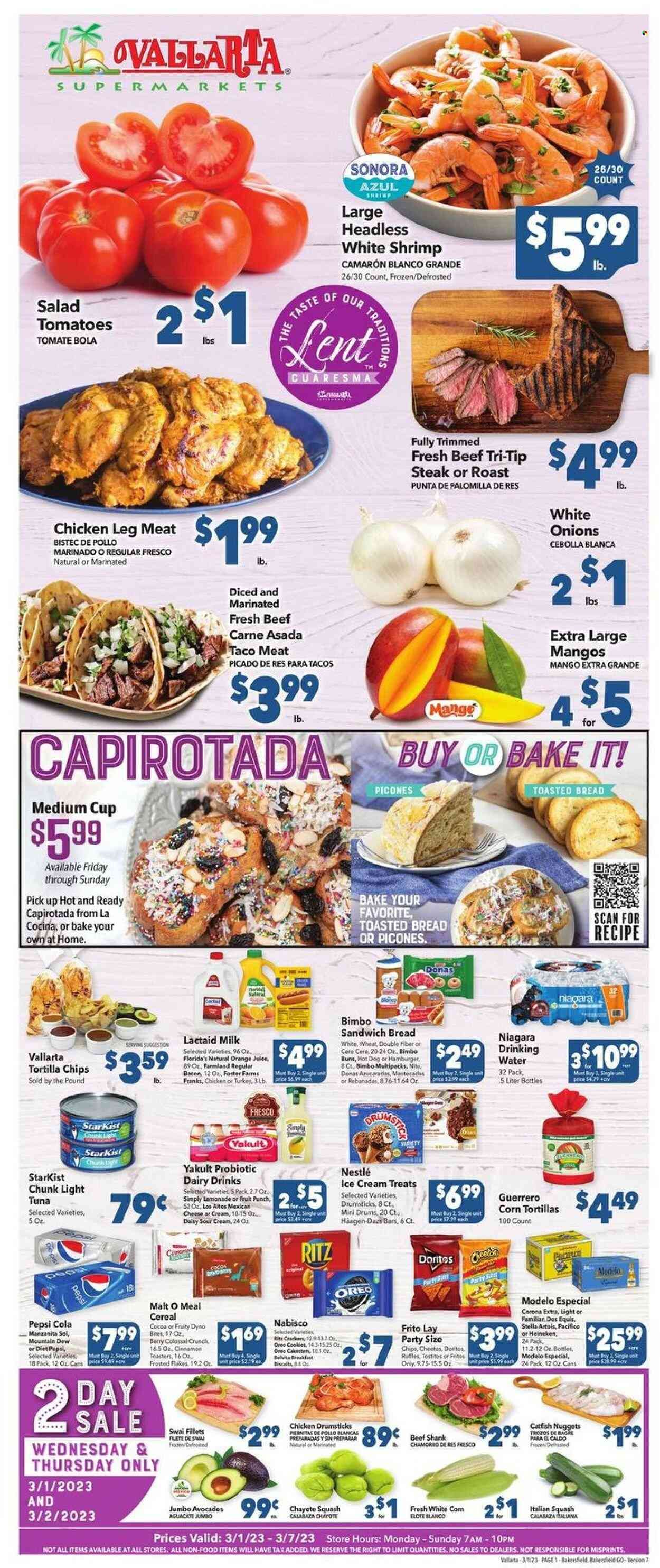 Vallarta (CA) Weekly Ad Flyer Specials March 1 to March 7, 2023