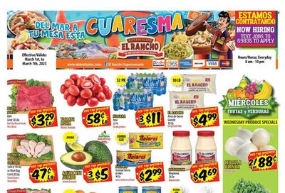 El Rancho (TX) Weekly Ad Flyer Specials March 1 to March 7, 2023