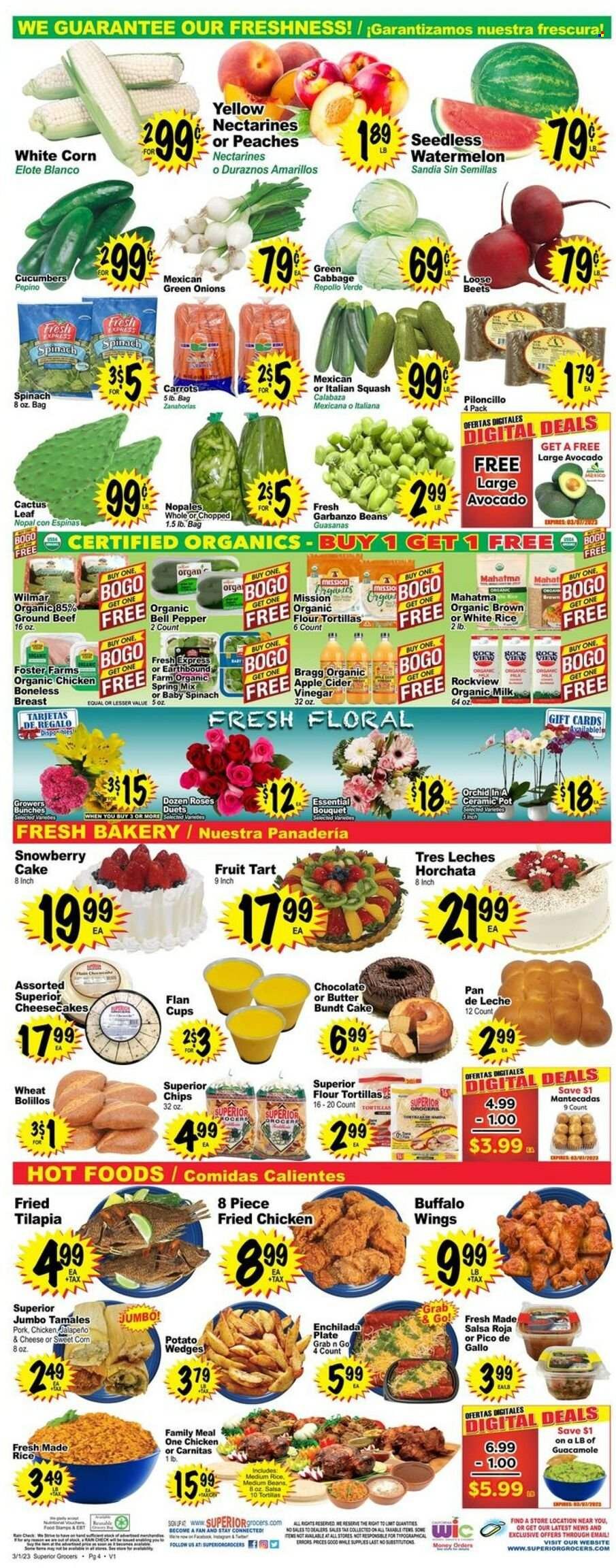 Superior Grocers (CA) Weekly Ad Flyer Specials March 1 to March 7, 2023