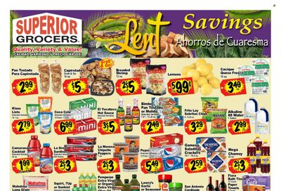 Superior Grocers (CA) Weekly Ad Flyer Specials February 21 to March 20, 2023